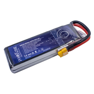 Profuse 2S 7.4V Lipo (Li-Po) Lityum Polimer Batarya - 7200mAh, 100C