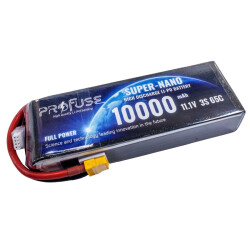 Profuse - Profuse 3S 11.1V Lipo (Li-Po) Lityum Polimer Batarya - 10000mAh, 65C Profuse - Profuse 3S 11.1V Lipo (Li-Po) Lityum Polimer Batarya - 10000mAh, 65C