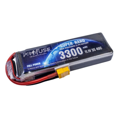 Profuse 3S 11.1V Lipo (Li-Po) Lityum Polimer Batarya - 3300mAh, 40C