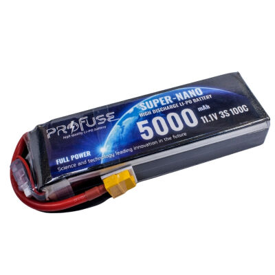 Profuse 3S 11.1V Lipo (Li-Po) Lityum Polimer Batarya - 5000mAh, 100C