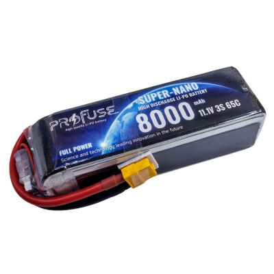 Profuse 3S 11.1V Lipo (Li-Po) Lityum Polimer Batarya - 8000mAh, 65C