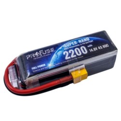 Profuse - Profuse 4S 14.8V Lipo (Li-Po) Lityum Polimer Batarya - 2200mAh, 80C