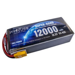 Profuse - Profuse 5S 18.5V Lipo (Li-Po) Lityum Polimer Batarya - 12000mAh, 40C
