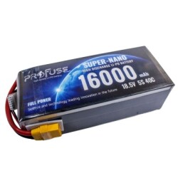 Profuse - Profuse 5S 18.5V Lipo (Li-Po) Lityum Polimer Batarya - 16000mAh, 40C