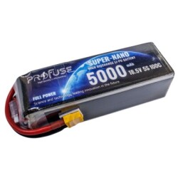 Profuse - Profuse 5S 18.5V Lipo (Li-Po) Lityum Polimer Batarya - 5000mAh, 100C