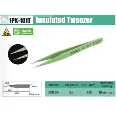 ProsKit 1PK-101T Antistatik İnce İş Cımbız (Mıknatıslanmaz)