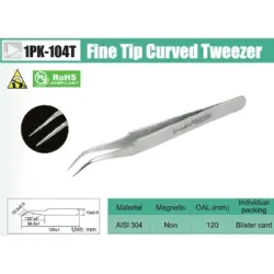 Proskit 1PK-104T Eğri Uçlu Cımbız - Thumbnail