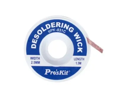Proskit 8PK-031C Lehim Emme / Sökme Fitili 2,5mm