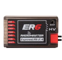 Radiomaster ER6 2.4Ghz ELRS PWM Receiver - Thumbnail