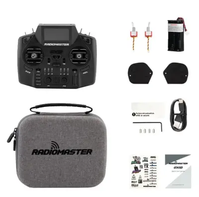 RadioMaster GX12 Dual-Band 16 Kanallı ELRS FPV Radyo Kumanda