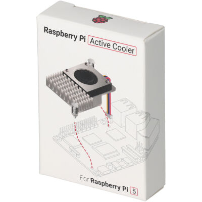Raspberry Pi 5 Aktif Soğutucu Heatsink - 5V