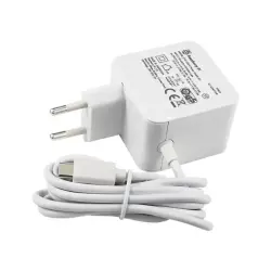 Raspberry Pi 5 Lisanslı USB-C Güç Adaptörü - 27W, Beyaz - Thumbnail