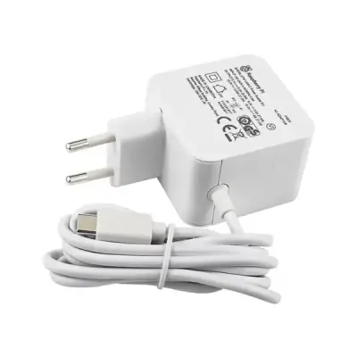 Raspberry Pi 5 Lisanslı USB-C Güç Adaptörü - 27W, Beyaz