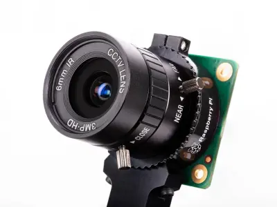Raspberry Pi 6mm Geniş Açı Lens - SC0124