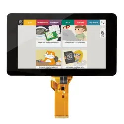 Raspberry Pi - Raspberry Pi 7 inç Dokunmatik Ekran - 800x480 (Orijinal)