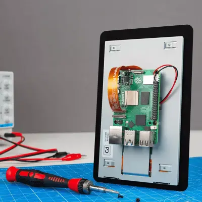 Raspberry Pi 7 inç TFT Dokunmatik Ekran 2 - 720x1280 (Orijinal), SC1635