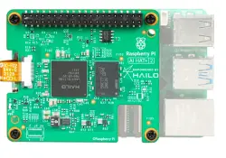 Raspberry Pi - Raspberry Pi Al Hat+ 2 Generative AI Hızlandırıcı (Hailo-10H ve 8GB RAM) - 40TOPS