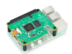 Raspberry Pi Al Hat+ 2 Generative AI Hızlandırıcı (Hailo-10H ve 8GB RAM) - 40TOPS - Thumbnail