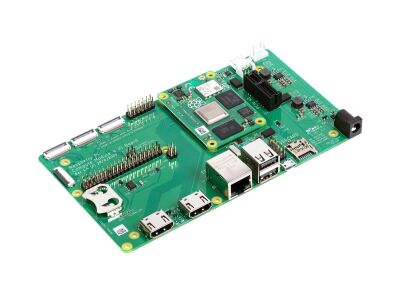 Raspberry Pi Compute Modül 4 için IO Kartı ve Geliştirme Platformu - CM4IO