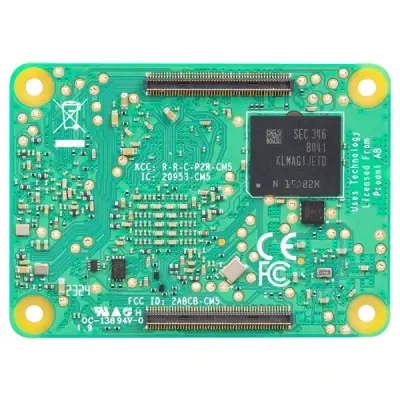 Raspberry Pi Compute Module CM5 2GB RAM - eMMC Flash 64GB, WiFi Modül DAHİL
