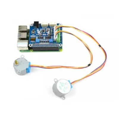 Raspberry Pi DRV8825 2 Kanal Step Motor Sürücü HAT - 2x2.5A, 15669