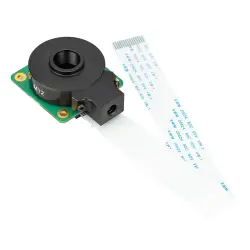 Raspberry Pi HQ Kamera, M12 Monteli, IMX477R, 12.3Mp, SC0870 - Thumbnail