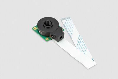 Raspberry Pi HQ Kamera - M12 Yuvalı, IMX477R, 12.3Mp, SC0870