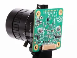 Raspberry Pi HQ Kamera, CS - C Monteli, IMX477R, 12.3Mp - Thumbnail