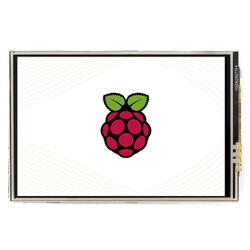 Waveshare - Raspberry Pi için 3.5Inch Rezistif Dokunmatik Ekran(C)- 480x320, SPI, 15811