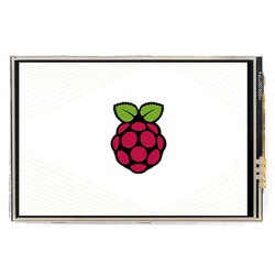 Raspberry Pi için 3.5Inch Rezistif Dokunmatik Ekran(C)- 480x320, SPI, 15811 - Thumbnail