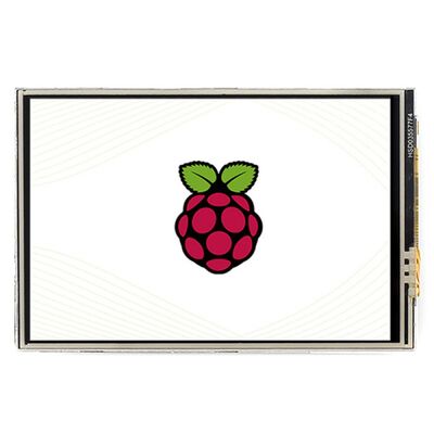 Raspberry Pi için 3.5Inch Rezistif Dokunmatik Ekran(C)- 480x320, SPI, 15811