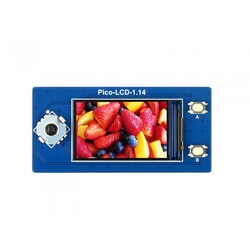 Raspberry Pi Pico için 1.14inch LCD Ekran, 240x135, IPS, 65K renk - Thumbnail