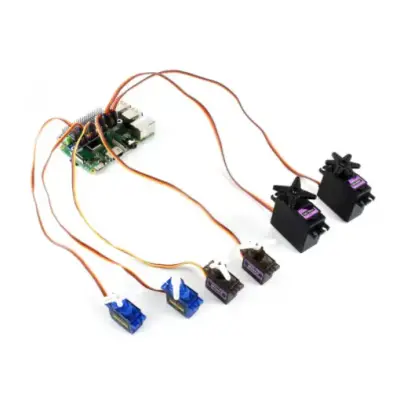Raspberry Pi PCA9685 PWM Servo Motor Sürücü HAT - 16 Kanal, 12 Bit, I2C, 15275
