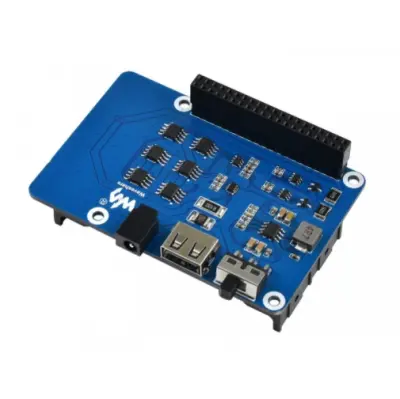 Raspberry Pi UPS HAT (Pil Şarj ve Kesintisiz Güç Modülü) - 5V, 18306