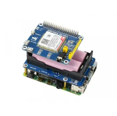 Raspberry Pi UPS HAT (Pil Şarj ve Kesintisiz Güç Modülü) - 5V, 18306