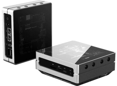 reComputer Silver Metal Kasa (ODYSSEY, Raspberry Pi, BeagleBone, Jetson Nano/Xavier NX Uyumlu)