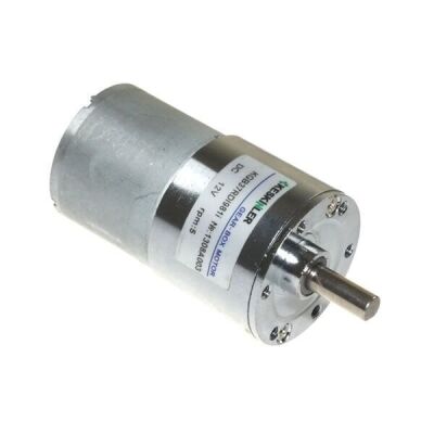 12V 5rpm 37mm KGB-37 Redüktörlü DC Motor