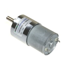 12V 5rpm 37mm KGB-37 Redüktörlü DC Motor - Thumbnail