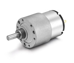 12V 5rpm 37mm KGB-37 Redüktörlü DC Motor - Thumbnail