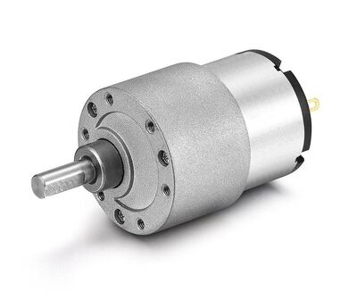 12V 5rpm 37mm KGB-37 Redüktörlü DC Motor