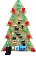 Renkli Işıklı Yılbaşı Çam Ağacı Kiti - Electronic Christmas Tree - Thumbnail