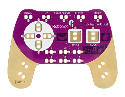 Robobloq Feelin Code (İletken Nesneleri, Klavye - Touchpad gibi Kullanın!)