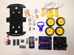 - Roboboard M1 5 in 1 Arduino Kontrollü 4WD Araba Proje Seti  - Roboboard M1 5 in 1 Arduino Kontrollü 4WD Araba Proje Seti