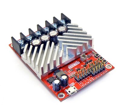 RoboClaw 2x45A Motor Controller (V5E, pin header I/O) PL-3287