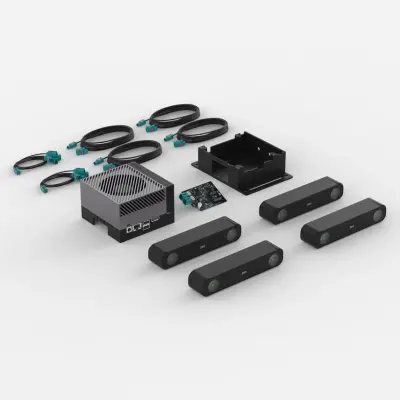 Robotics 360 Derece Perception Kit (Polarizörsüz, Robotik Çevresel Algılama ve Otonomi Seti)