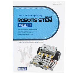Robotis Bioloid STEM Level 1-1 (Standard 1) Rehber Kitap - İNGİLİZCE - Thumbnail