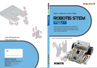 Robotis Bioloid STEM Level 1-1 Rehber Kitap (TÜRKÇE)