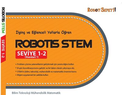 Robotis Bioloid STEM Level 1-2 Rehber Kitap (TÜRKÇE)