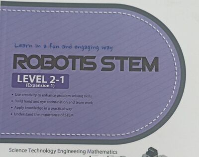 Robotis Bioloid STEM Level 2-1 (Expansion 1) Rehber Kitap - İNGİLİZCE