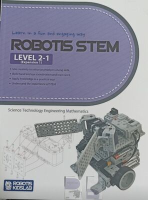 Robotis Bioloid STEM Level 2-1 (Expansion 1) Rehber Kitap - İNGİLİZCE